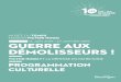 TEMPS MAISON VICTOR HUGO GUERRE AUX DÉMOLISSEURS · 2018-06-14 · La Maison Victor Hugo et le musée du Temps proposent durant cette année phare une exposition consacrée à Victor