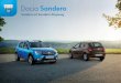 Dacia Sandero - Renault · - Dacia Plug & Radio (radio CD MP3, prises Jack et USB, téléphonie Bluetooth® avec commandes au volant) - Direction assistée - Airbag conducteur et
