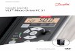 Guide rapide VLT Micro Drive FC 51 - DICEEPdiceep.fr/wp-content/uploads/2018/11/MG02BC04... · Danfoss propose en option des filtres de ligne destinés à améliorer les harmoniques