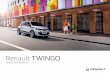 Renault TWINGO · 2020-04-01 · 0.1 Traduit du français. Reproduction ou traduction même partielle interdite sans autorisation écrite du constructeur du véhicule. Bienvenue à