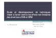 Etude et développement de techniques visant à lutter ......Etude et développement de techniques visant à lutter contre les effets non-linéaires des émetteurs DVB et DRM A. Skrzypczak