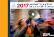 2017de la société civile Rapport sur l’état€¦ · Notre rapport est celui de la société civile et pour la société civile. Il a été rédigé à partir de nombreux entretiens