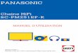 PANASONIC - fc.darty.com€¦ · Panasonic Corporation Kadoma, Osaka, Japan Panasonic Marketing Europe GmbH Panasonic Testing Centre Winsbergring 15, 22525 Hamburg, Germany RQT9928-2H_fr.fm