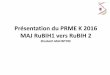Présentation du PRME K 2016 MAJ RuBIH1 vers RuBIH 2 · Micro-costing NGS Onco et immunogenetique, suite program INCa RuBIH avril 2008 0 € 100 € 200 € 300 € 400 € 500 €