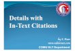 Details with In-Text Citations - Salim RAZI · Therefore, the classification of language learning strategies in this study will be based on ... readers make use of exemplification