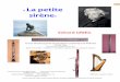 La petite sirène - Musique et Culture du Haut-Rhin · 2019-03-22 · Dossier réalisé par Frédéric FUCHS et Olivier WALCH, conseillers pédagogiques en éducation musicale du