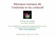 Réseaux sociaux de l’individu et du collectifses.spip.ac-rouen.fr/IMG/pdf/reseaux_sociaux_e-lazegacoursses2011… · Nan Lin et la carte sociale du réseau La qualité d’un réseau