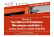 Chapitre 3 : Ventilation Pulmonaire:Ventilation Pulmonaire ...roms2332.free.fr/L2 bio/Physio exposÃ©/launois... · Ventilation Pulmonaire:Ventilation Pulmonaire: Mécanique ventilatoire