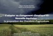 Nouvelle-Aquitaine CRAT… · Analyser les évolutions climatiques à venir, • pour connaître la faisabilité future des productions • pour être le relais de l’expertise scientifique