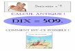 DIX = 509....Devinette n 6 Ce dessin de 79 après J.-C. a été retrouvé sur un mur de Pompéi, et c'est la caricature d'un homme politique de l'époque ! Aquarelle de Jean-ClaudeDevinette