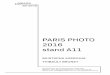 PARIS PHOTO 2016 stand A11 - Galerie Binomegaleriebinome.com/new/wp-content/uploads/2017/04/... · Typologie du virtuel (éditions La Pionnière, oct. 2016), Inexplorations, une monographie