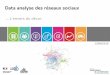 Data analyse des réseaux sociaux - Académie de Versailles 13, 2019  · Snapchat 15,2 millions de visites uniques par mois et 8,2 millions par jour LinkedIn 13,5 millions de visites