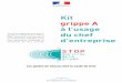 Ce kit contient - ariege.cci.fr · • Une affichette sur « les gestes simples » ... • Identifiez pour chaque employé les risques d’absence liés à la grippe A (l’employé