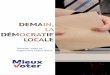 Innover avec le Jugement Majoritaire - Mieux Voter · 2020-02-03 · Mieuxvoter© 89% des Français.es considèrent que les candidat.e.s doivent impliquer les citoyen.ne.s dans l’élaboration