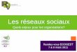Économie et Gestion - Les réseaux sociauxeconomie- ... « Réseaux sociaux et stratégie des marques » Table Ronde sur l’identité Numérique Fadhila Brahimi Emilie Ogez Franck