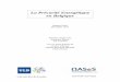 La Précarité Energétique en Belgique - mi-is.be · 2018-11-14 · La précarité énergétique en Belgique OASeS & CEESE i Avant-propos Le projet de recherche, dont ce rapport