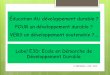 Éducation AU développement durable ? POUR un développement ...cache.media.education.gouv.fr/file/...durable/20/2/... · pour un développement durable « La prise de conscience