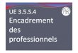 UE 3.5.S.4 Encadrement des professionnelspromo2009.vosta.free.fr/Cours/semestre 4/UEENCADREMENT.pdf · Article R 43 -11 du Code de la santépublique relatif àl’exercice de la profession
