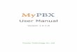 MyPBX User Manual - °‘°¾°¼°°°°½°¸±ˆ ¢«°¤°°±¾±â€°‘°¾°»°»¢» - MyPBX User