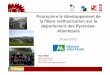 Poursuivre le développement de la filière méthanisation sur le … · 2018-11-20 · Poursuivre le développement de la filière méthanisation sur le département des Pyrénées-Atlantiques