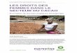 Les droits des femmes dans le secteur du cacao : Exemples ... · DOCUMENTS DE DISCUSSION OXFAM-MARS 2016 LES DROITS DES FEMMES DANS LE SECTEUR DU CACAO Exemples de bonnes pratiques