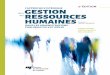 L’APPROCHE SYSTÉMIQUE GESTION des RESSOURCES …gestion des ressources humaines et l’appariement des stratégies organisationnelles avec les stratégies de ressources humaines