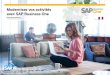 Modernisez vos activités avec SAP Business One · 2018-11-15 · SAP Business One peut être exécuté sur SAP HANA ® et sur Microsoft SQL Server, ce qui vous permet de choisir