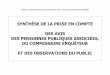 SYNTHÈSE DE LA PRISE EN COMPTE DES AVIS DES PERSONNES ...chauconin-neufmontiers.fr/wp-content/uploads/2020/... · Revoir la démonstration dans le rapport de présentation pour assurer