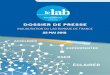 INAUGURATION DU LAB BANQUE DE FRANCE...2018/05/23  · production des enquêtes de conjoncture, en utilisant le Big Data et la Data Science. Toute l’équipe a particulièrement apprécié