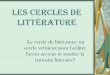 Les cercles de littérature - Académie de Lilleentrer-dans-l-ecrit.ac-lille.fr/referents/formations...1- Présentation de la formation : point d ’étapes 2- Faire connaissance 3