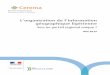 Mai 2015 - GEOPAL · 2015-06-19 · L’organisation de l’information géographique ligérienne - Vers un portail régional unique ? Mai 2015 « Les rapports » Cerema - DTerOuest