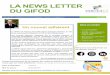 LA NEWS LETTER DU GIFOD...2020/05/11  · les réseaux sociaux : Un Cycle de webinaires Pour répondre à l’appel des organismes de formation et CFA, le FFFOD lance un cycle de webinaires