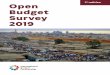 7th edition Open Budget Survey 2019 · Open Society Forum MOROCCO Mouvement Alternatives Citoyenne, ALCI MOZAMBIQUE Centro de integridade publica (CIP) ... SRI LANKA Verité Research