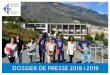 DOSSIER DE PRESSE 2018 / 2019 - Università di Corsica ...€¦ · DU PRÉPARATION AUX CONCOURS ADMINISTRATIFS École universitaire de management - IAE de Corse Licences pro MÉTIERS