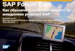 SAP Forum Kiev · Максимизация выгод от использования стандартного функционала ... QA 1.0 → QA 2.0 ... тестирования