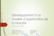 Développement d’un modèle d’appréciation de la …polesante.hec.ca/wp-content/uploads/2014/04/Seminaire-du...2014/04/17  · Développement d’un modèle d’appréciation