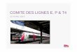 COMITE DES LIGNES V11 - Île-de-France Mobilités · 2020-02-28 · de massifier et de phaser les travaux pour diminuer les impacts voyageurs. Phasage des travaux : Phase 1 (Pk 60,115
