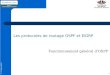 Les protocoles de routage OSPF et EIGRP€¦ · L'authentification Possibilité, comme beaucoup d'autres protocoles de routage, d'authentifier les paquets Evite tout routeur « pirate