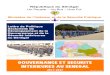 République du Sénégal Ministère de l’Intérieur et de la ... · CADHP Charte africaine des droits de l’homme et des peuples ... elle assoit son action sur la vision fondatrice