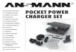 OPERATING INSTRUCTIONS POCKET POWER CHARGER GB OPERATING INSTRUCTIONS Congratulations on purchasing