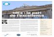 IdEx : le pari de l’excellence - unistra.fr · Toutes les ambitions et tous les objectifs f gurant dans le dossier ini-tial validé par le jury international ont été menés à