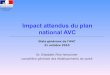 Impact attendus du plan national AVC - Freeresuval.free.fr/EG AVC/2010/2010_10_21_FERY LEMONNIER_AVC - re… · 4 Etat des lieux (2) • En France (MCO 2007) : 143 000 séjours AIT