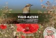 vigie-nature€¦ · p.4 - viGie-nature, des citoyens au cŒur de la recherche sur la biodiversité p.6 - p.14 - les nouveaux résultats scientiFiQues p.6 - Effet des pratiques de