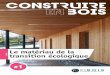 Le matériau de la - Fibois AuRa · ’innovation continue des systèmes constructifs bois permet la réalisation de structures complexes. Les bureaux d’études et entreprises locales