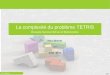 La complexité du problème TETRIS · 2018-07-14 · Tetris est-il un problème? Le problème TETRIS est la transformation du jeu en problème de décision. Tetris ofﬂineNous voyons