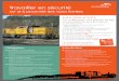 Travailler en sécurité - CEI Dunkerque€¦ · Travailler en sécurité sur et à proximité des voies ferrées 1 -Parce que les ouvriers se trouvaient entre les tampons de 2 véhicules