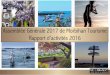 Assemblée Générale 2017 de Morbihan Tourisme Rapport d ... · Le conseil aux territoires et aux porteurs de projets ... Salon International du Tourisme –Rennes –22-24 janvier