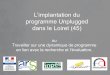 L’implantation du programme Unplugged dans le Loiret (45)€¦ · La Sologne Tigy 5ème 1 classe enseignants Le Pré des Rois La Ferté Saint Aubin 4ème 1 classe enseignants. Premier