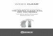 USER INSTRUCTIONS THE WIDEX CLEAR™440, 330, 220 SERIESwebfiles.widex.com/WebFiles/9 514 0265 001 01.pdf · USER INSTRUCTIONS THE WIDEX CLEAR™440, 330, 220 SERIES C4-9/C3-9/C2-9
