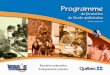 Programme de formation de l'école québécoise - Version ... · Chapitre 1 Présentation du Programme de formation. équitable. Sa toute première responsabilité est à l’égard